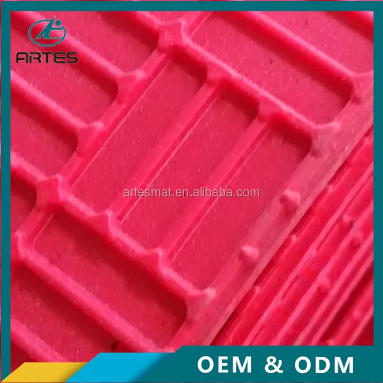 Universal 4 Piece Car Interior Rubber Clear Car Plastic Rug- Heavy Duty Weather Protection Mats Floor Mats Floor Mats