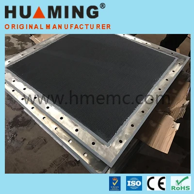 
EMI RFI shield ventilation shielded fan filter air filter 