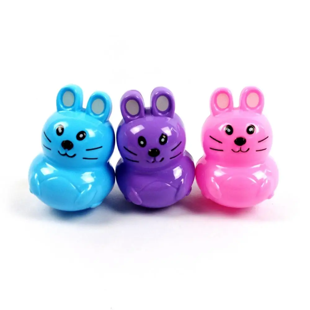 
New plastic rabbit eggs decoration /plastic products for decoration 