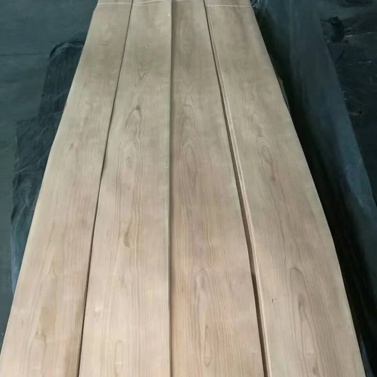 
Hot Sell High Quality American Cherry Wood Veneer 