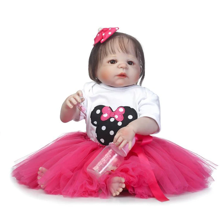 full adult toys flowers girl cutest silicone reborn baby dolls with hair