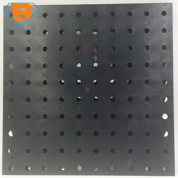 Sparkly Living Signs Fabric Flakes movable reflective exterior Shining advertisement Decorative Sequin Panel Disc Signage Board