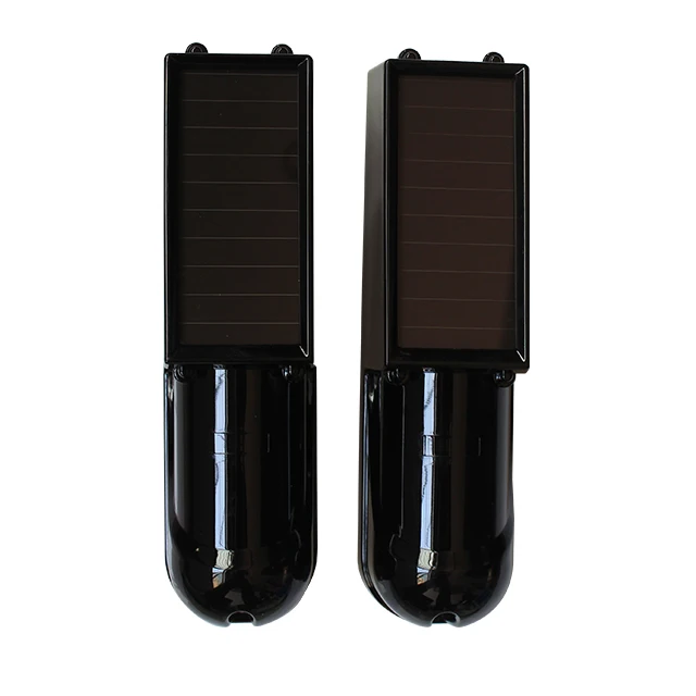 Factory supply Solar energy Wireless 2 Beams infrared detector 20/30/60/80/100 Meters Outdoor Alarm System