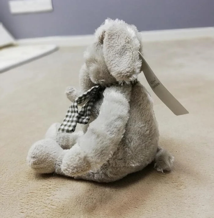 INS Super soft comfortable 5color sitting Elephant wearing scarf plush toys