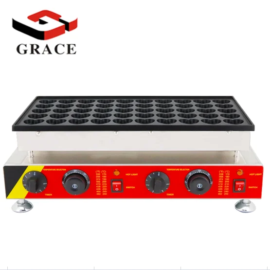 2019 Hot Sale Electric Commercial 50 Holes Waffle Maker Mini Heart Shape Muffins Machine