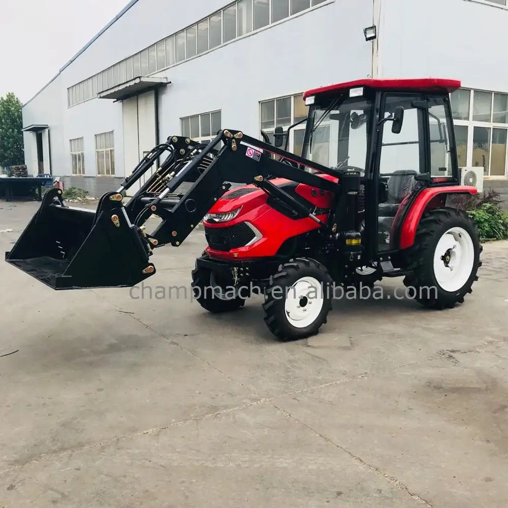 25hp 4wd mini farm tractors with front end loader and back hoe