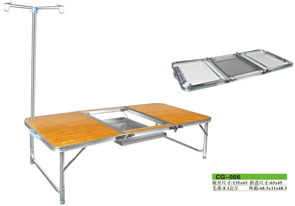 
Foldable Plastic Table outdoor table long table with metal tube 