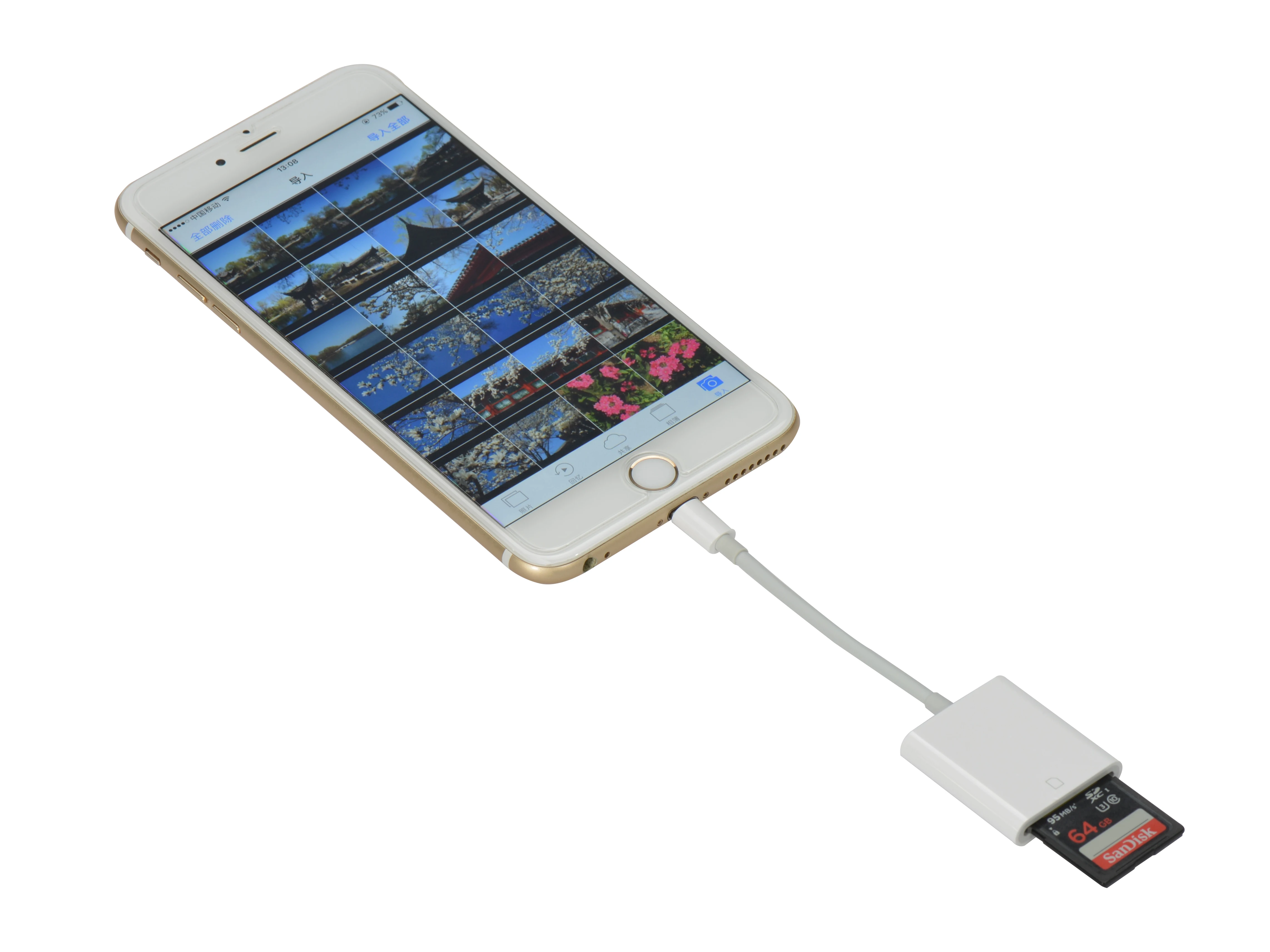 Устройство для чтения SD-карт смартфонов 2 в 1 устройств IOS и