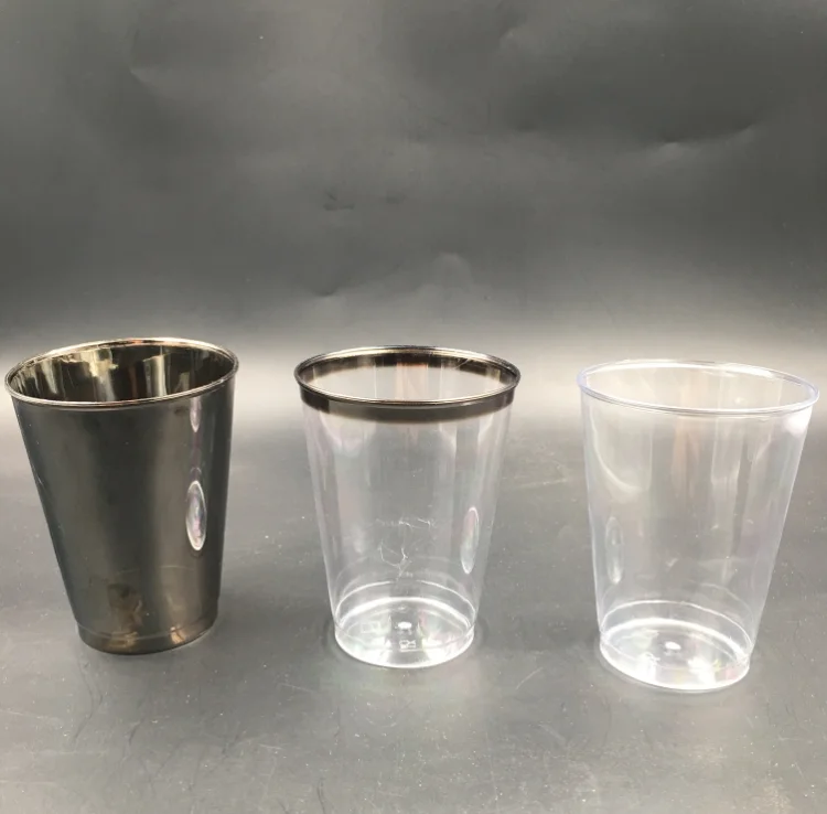
Disposable Gold Silver Glass Water Juice Cup 1oz 2oz 7oz 8oz 9oz 10oz 12oz 14oz 16oz 