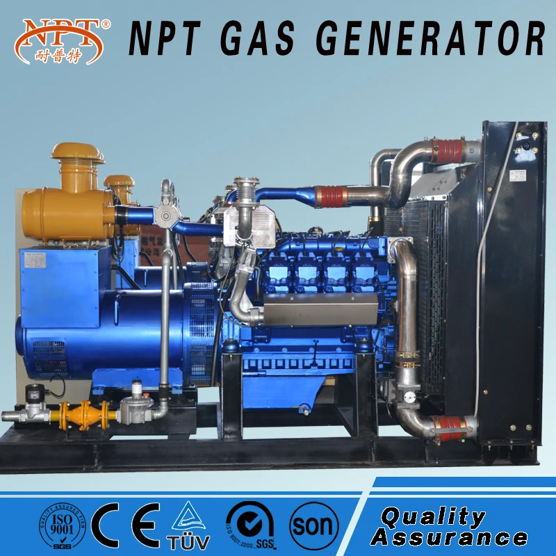 CE approved quiet 350 kw industrial biogas generator price