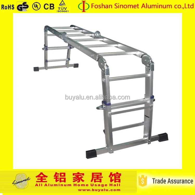 China factory low price aluminum multipurpose ladder