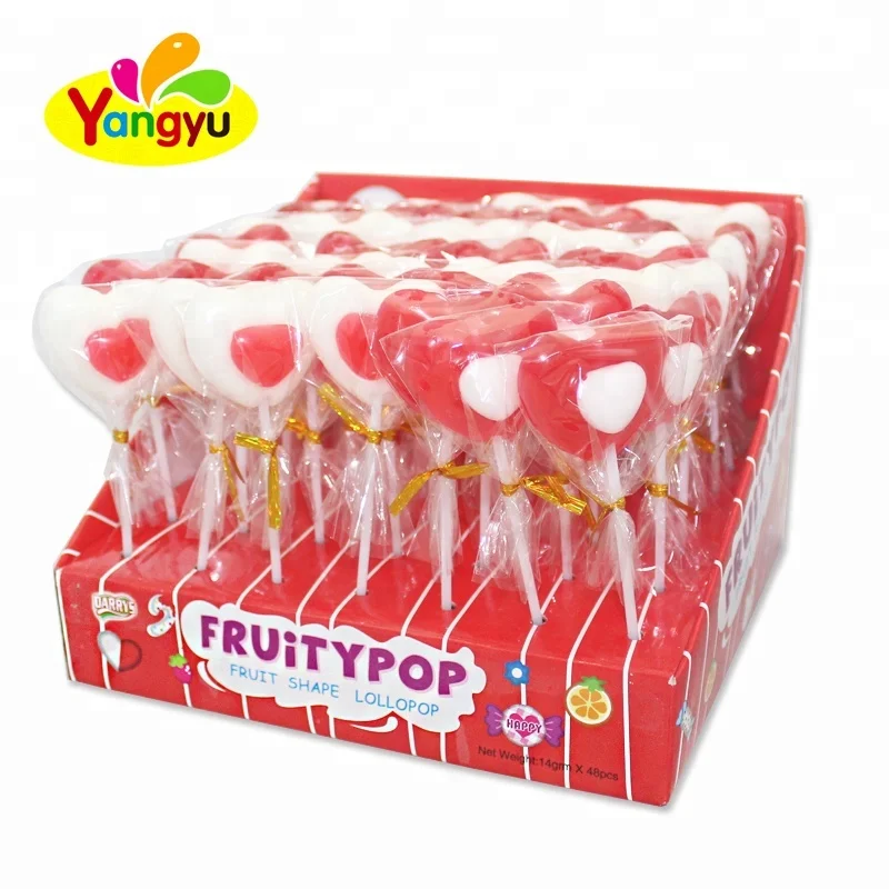 Сладкий Леденец в форме сердца на День святого Валентина