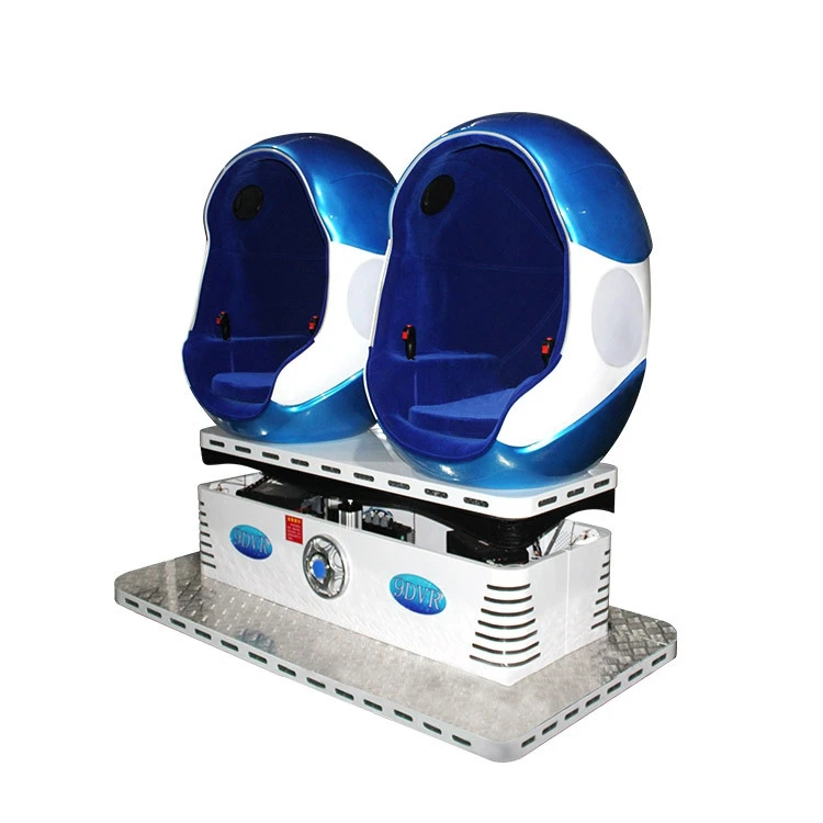 Low Price Virtual Reality 9D Vr Game Machine Simulator Double Egg Chair