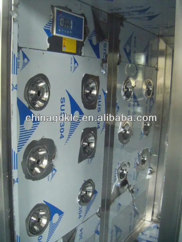 Clean Room Air Shower With Vertical Air Flow support custom