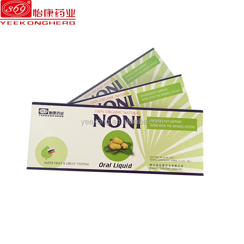 Natural health supplement noni fruit extract oral liquid healthy drink increase energy immune booster juice