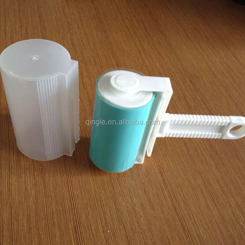 Professional cleaning sticky lint roller set,Cleaning dirt dust brush,Silicon Stick lint Roller