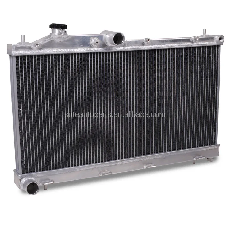 Race Car Aluminum Radiator For SUBARU IMPREZA GRB SHARKEYE WRX STI