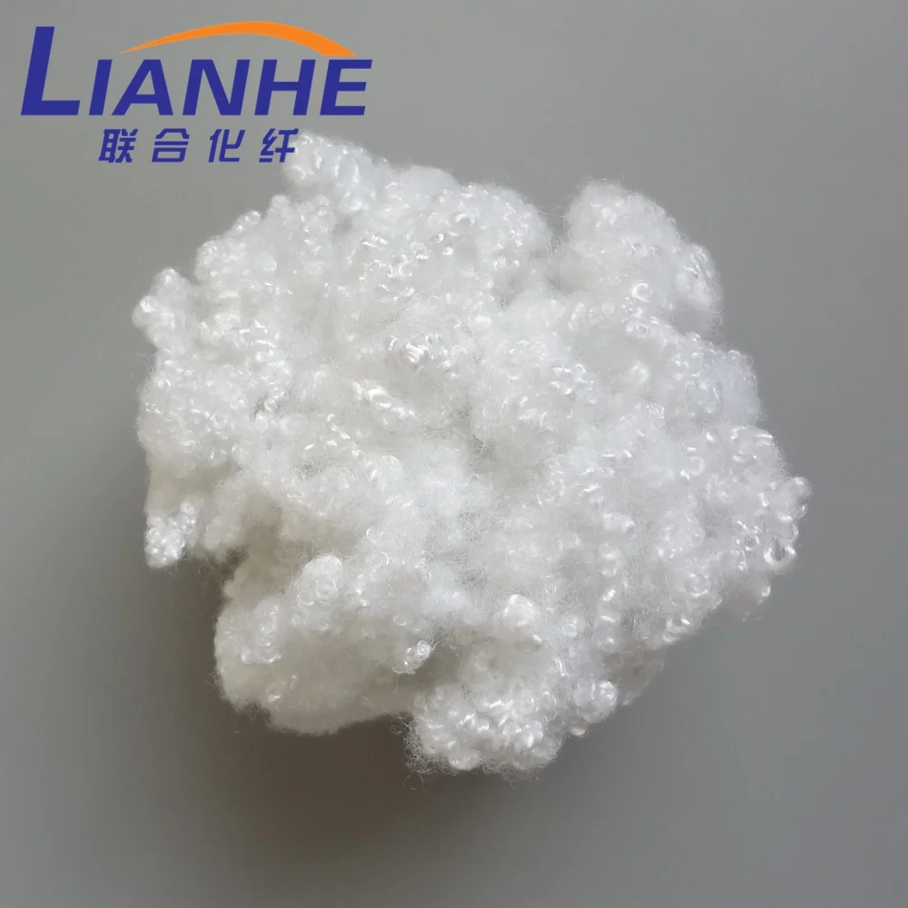 psf 15d 64mm recycle hollow conjugated siliconized polyester fiber