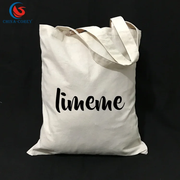 
recycle organic cotton tote shopping bag logos 