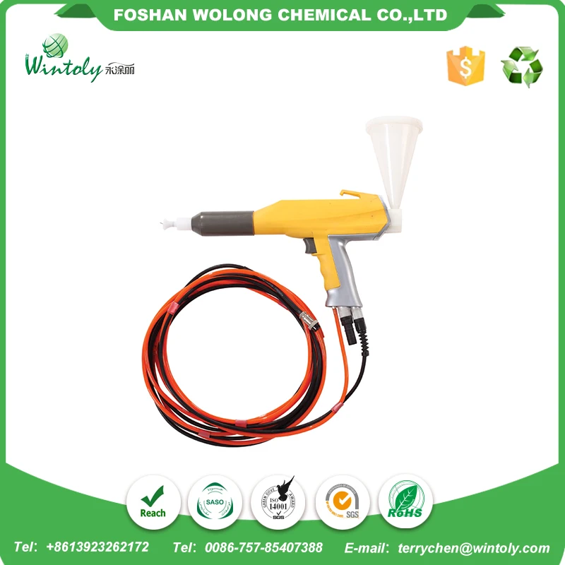 low price Electrostatic powder coating spray gun easy operate