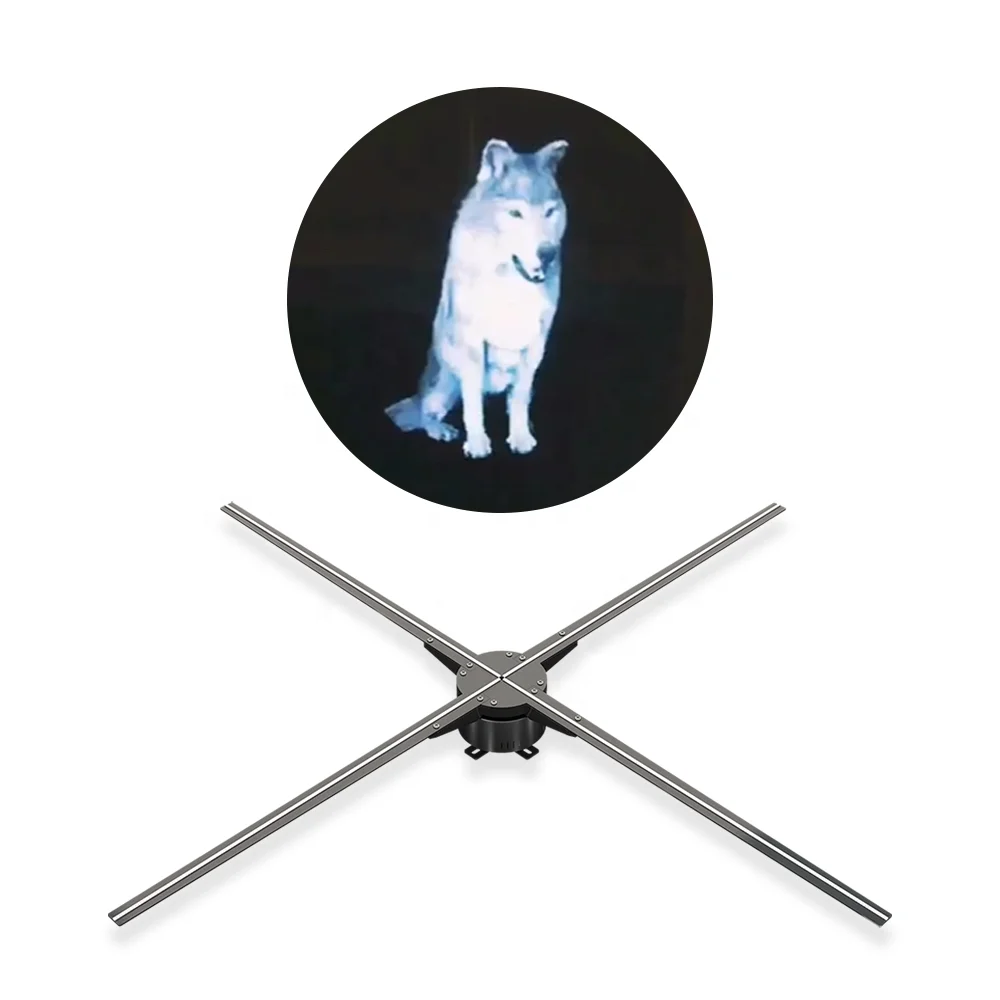  Китай Шэньчжэнь новый продукт 3D реклама видео изображение машина голографический вентилятор