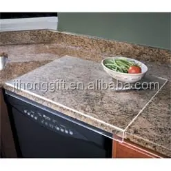 ACRYLIC CUTTING BOARD WITH COUNTER LIP