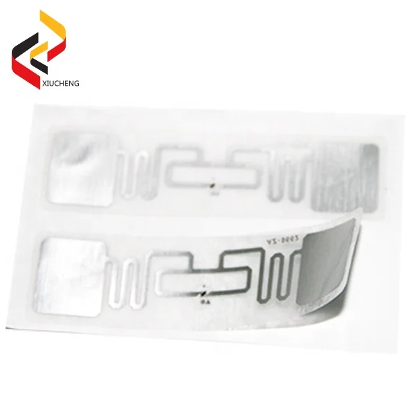 Low Frequency 125KHz Round RFID Paper Sticker Tag with Copper Coil Antenna