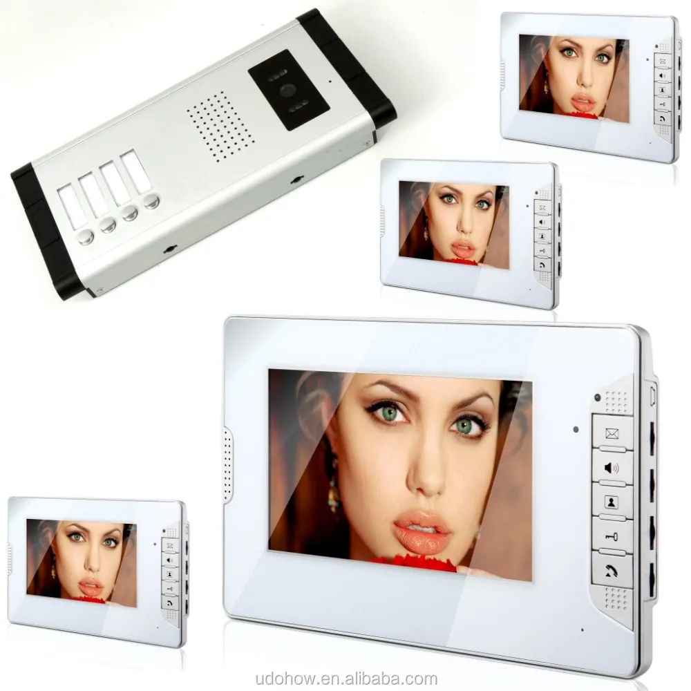 TFT 7 inch door video intercom systems