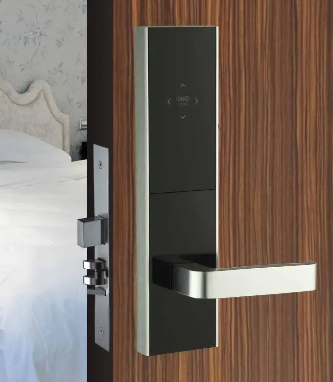 Из нержавеющей стали карты hotel цель ручка дверная smart lock с APP