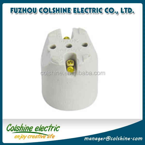 CE RoHS approval E27 F519 porcelain lampholder