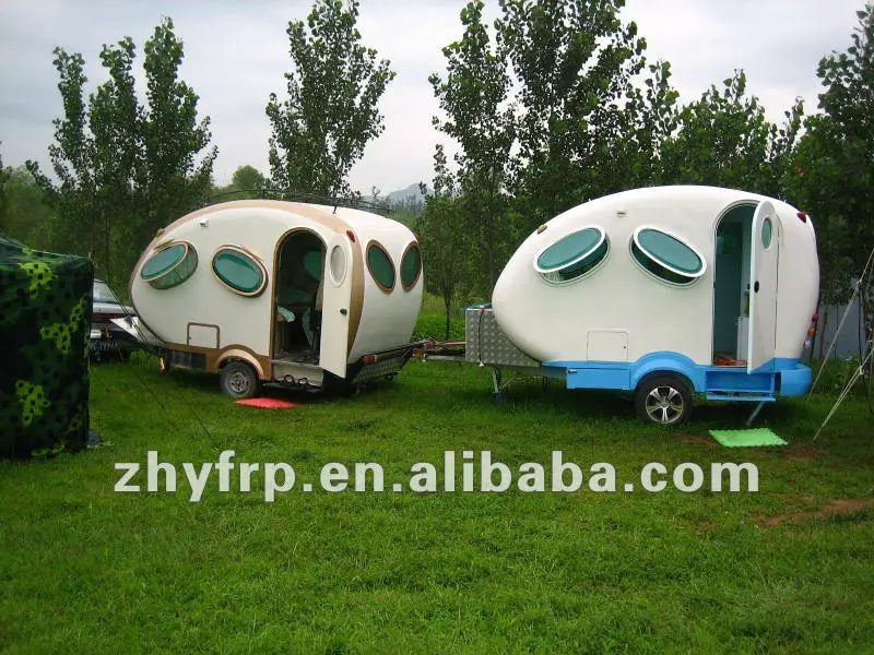 OEM Fiberglass Trailer Small Caravan
