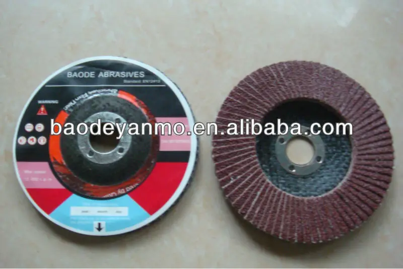 125mm Diamond flap disc for galss,steel, ceramic