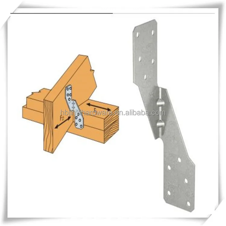 Roof truss hurricane clips