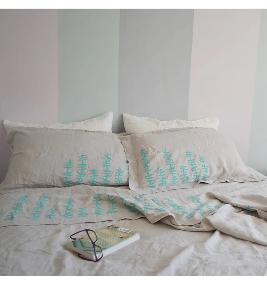 wholesalers linen fabric price with digital printing on fabric