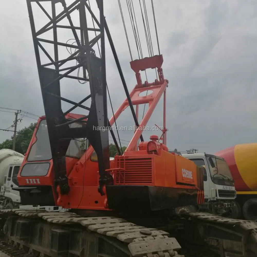 High quality Japan made IHI 50ton crawler crane,Good condition Hitachi 50t KH180 Crawler crane for sale