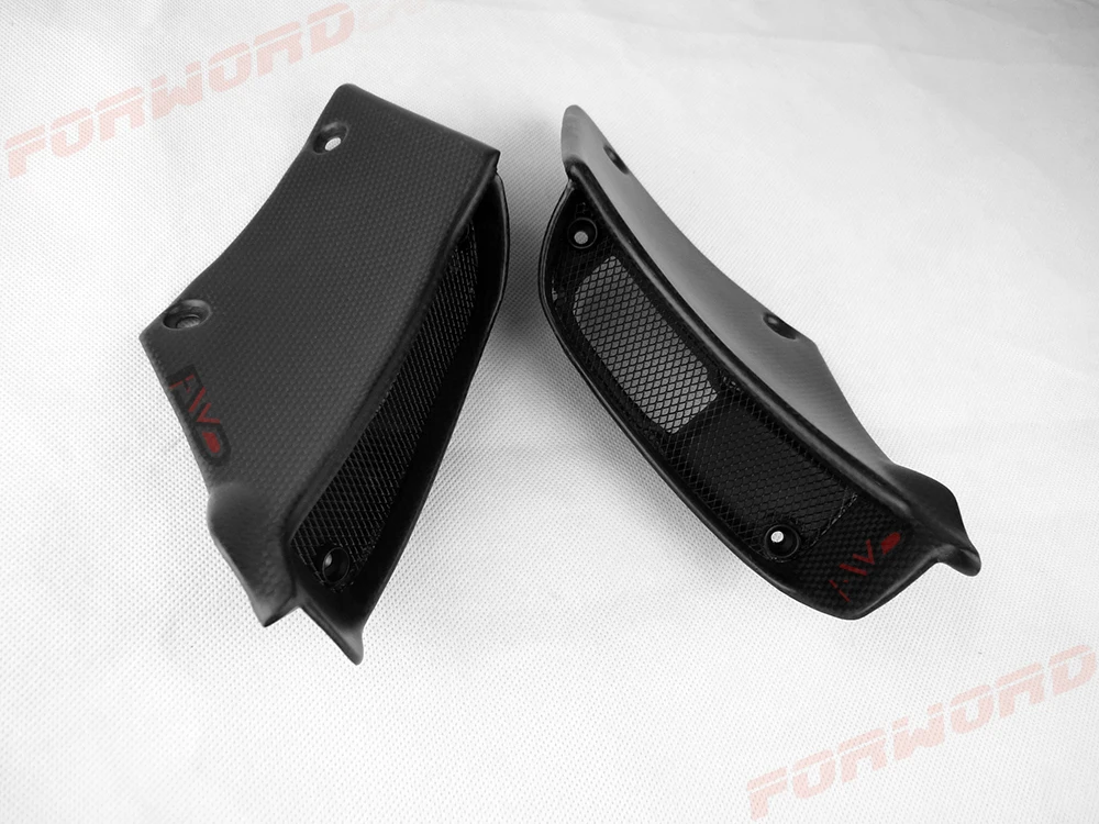 Quality carbon fiber motorcycle parts 3k carbon fibre air intake covers for Ducati Diavel