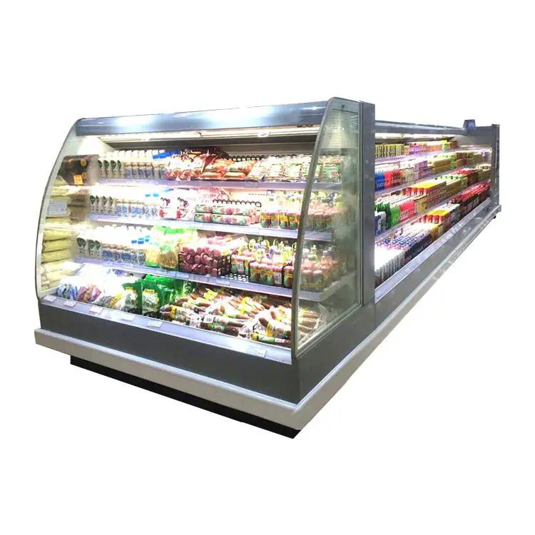 
 Оптовая продажа, высококачественный Открытый кулер для продуктов, холодильник для напитков и овощей  