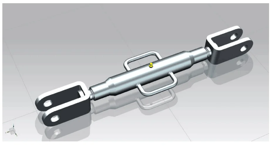 High Quality Clevis Turnbuckle With Joint Jaw And Rod Ends Suitable For All Kinds Of Construction Machinery