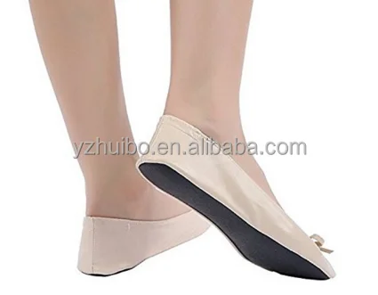 
Ballet Flats Foldable WITH EXPANDABLE TOTE BAG for Carrying High Heels 