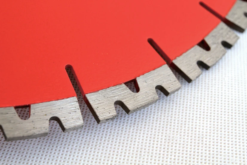 High Quality Laser Welded W Segment Diamond Saw Blade for Reinforced Concrete