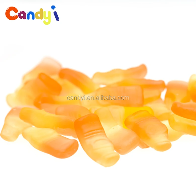 
 Мини-колы бутылка жевательного желе конфеты с масляным покрытием  