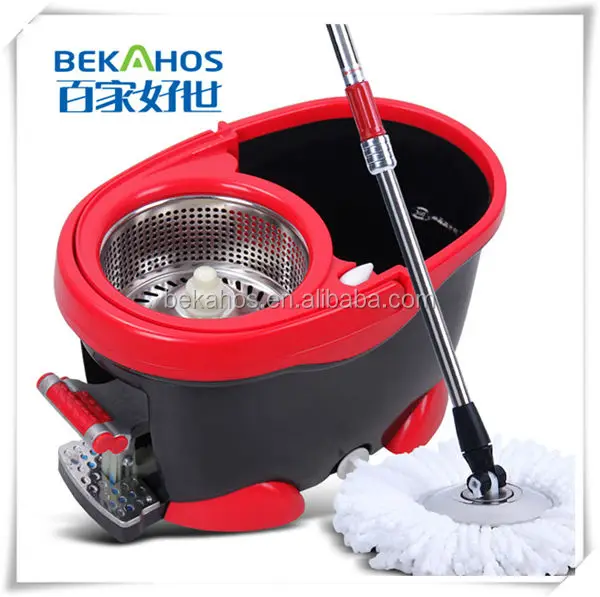 Hot sale product different types of mops 4 drives dolphin mop cleaning product Cotton Mop