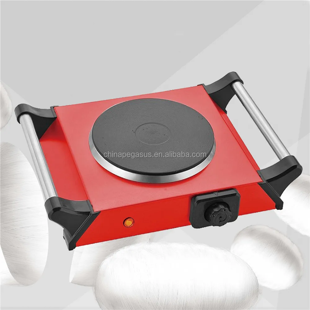 1500w single electric hot plate with portable handle