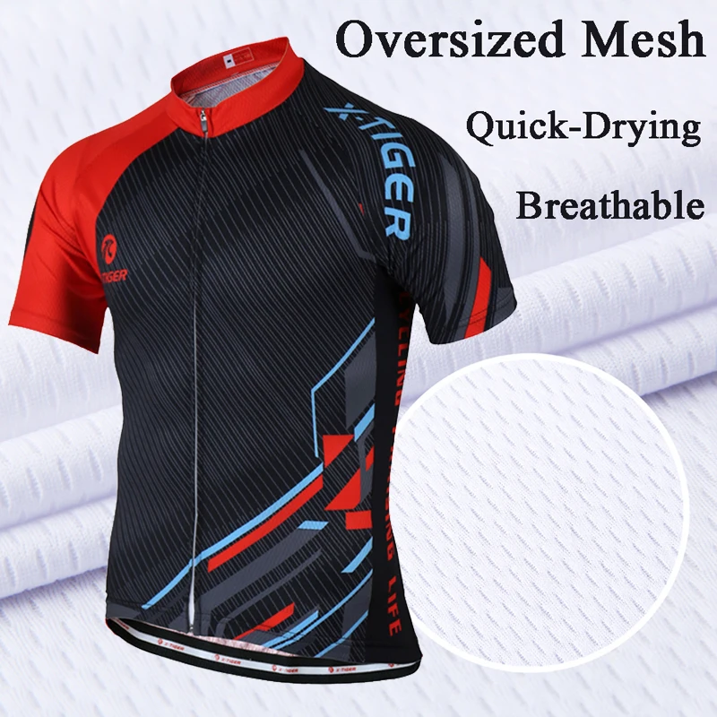 X-TIGER Jersey Funny Italian Cycle China Kraftwerk Miti Fabric Custom Pro Team Sport Wholesale Clothes Cycling Wear Men