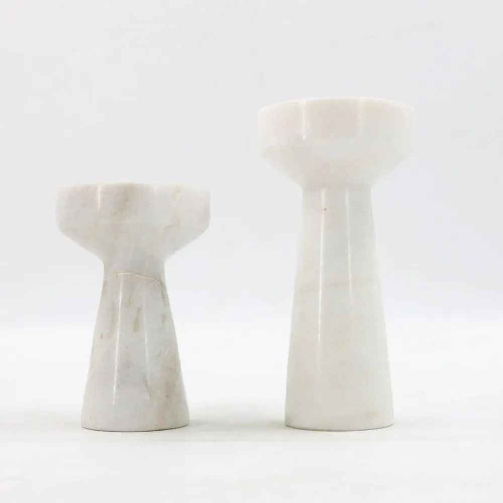 Marble Candle Holder Artistic style candlestick candle jars stand