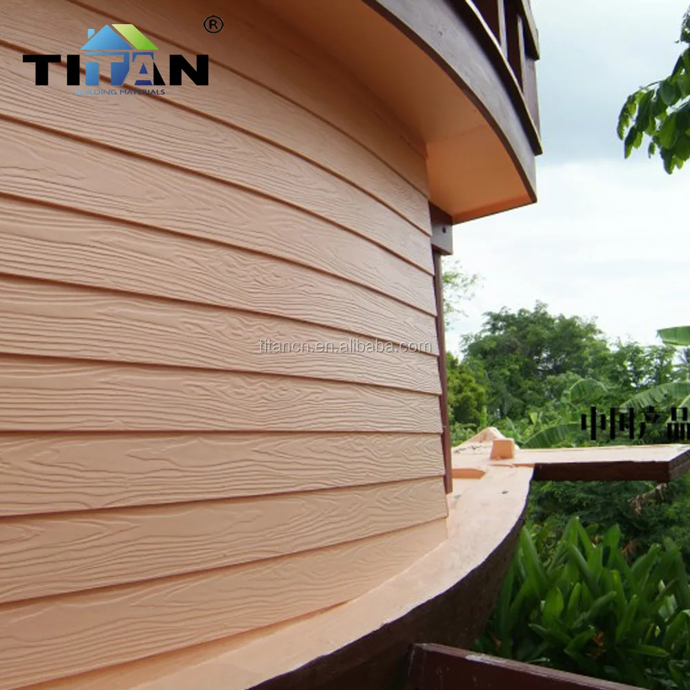 Fiber Reinforced Concrete Cement Board Siding