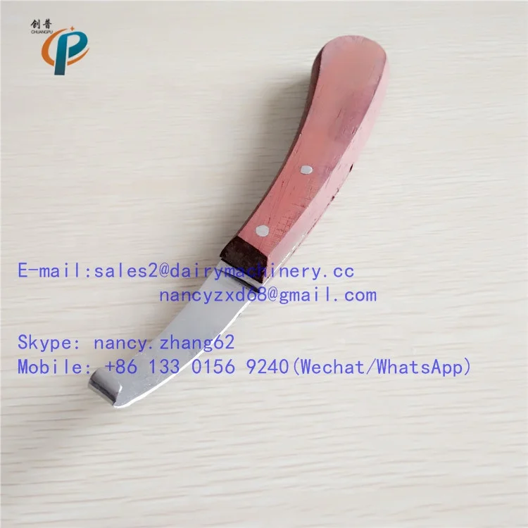Best quality cow hoof cutter, right handle hoof knife, animal nail foot hoof trimming