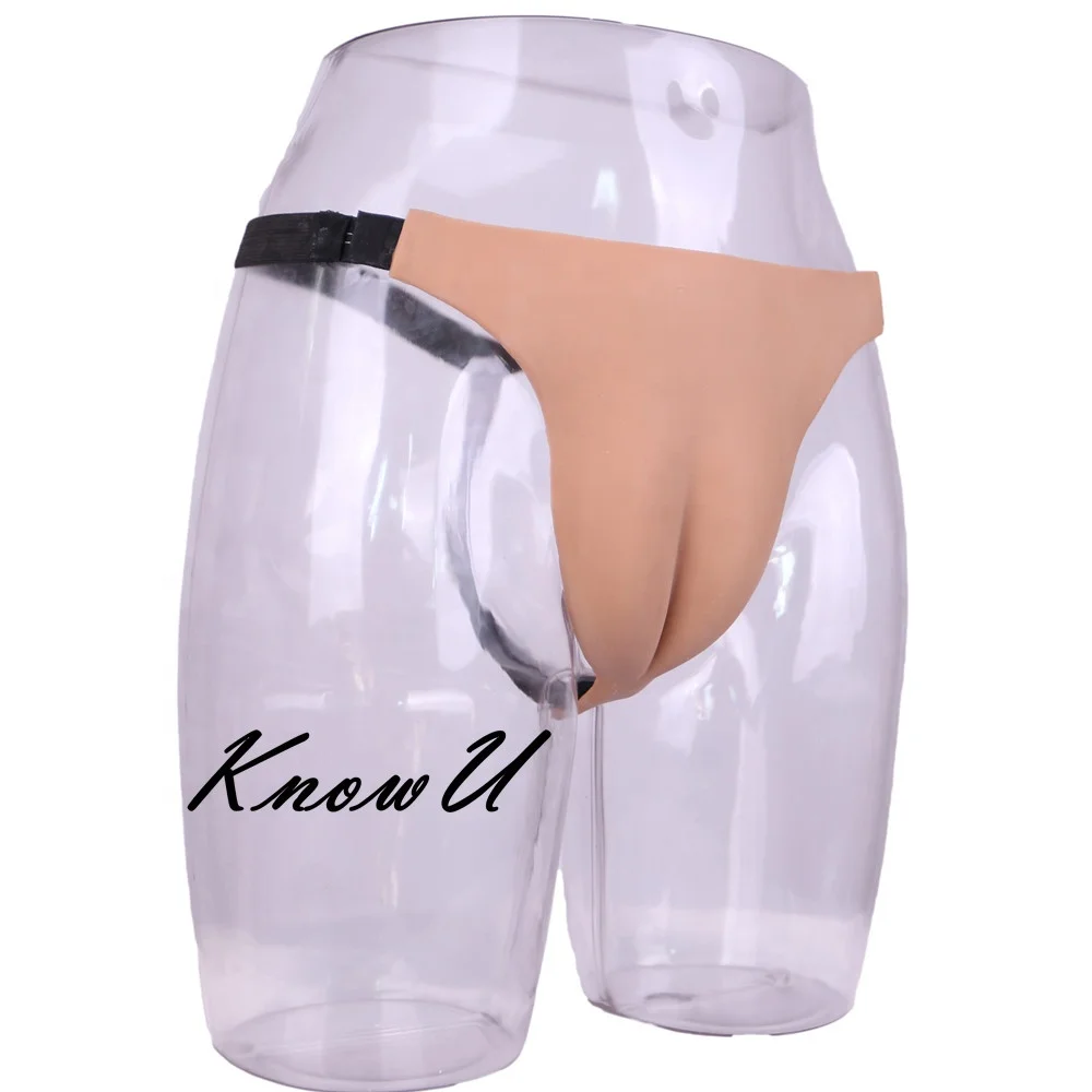 2019 New High Quality Free shipping Silicone Camel Toe Panty For Men Crossdresser