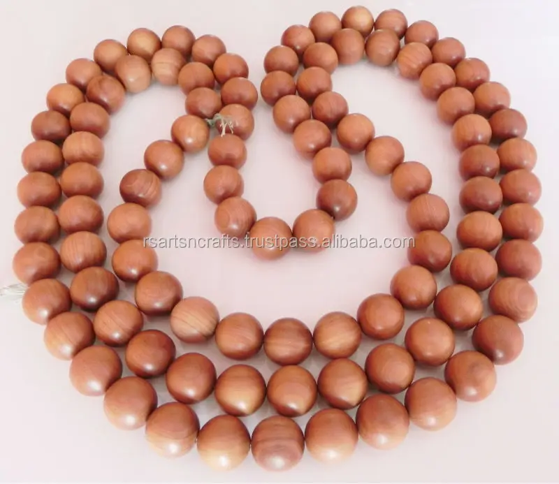 buddhist prayer beads in sandalwood ,mala necklace beads,the sandalwood