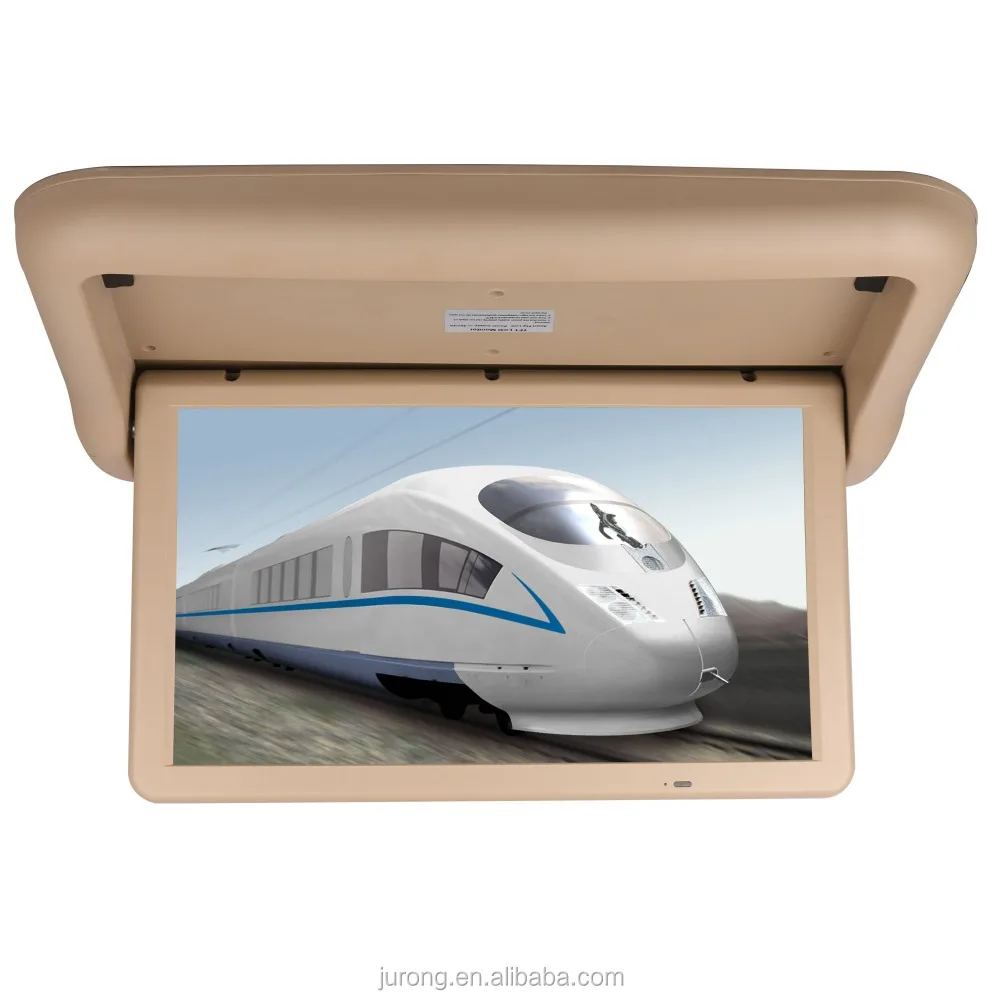 
Retractable motorized bus Top quality flip down tv monitor with VGA 